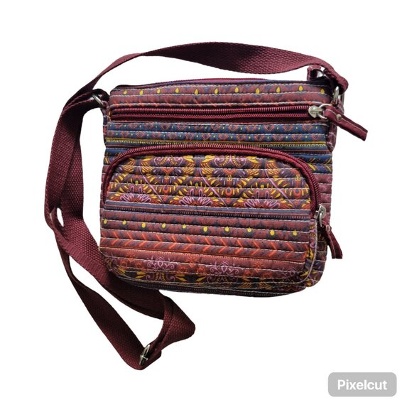 Unknown Handbags - Small fabric cross body bag